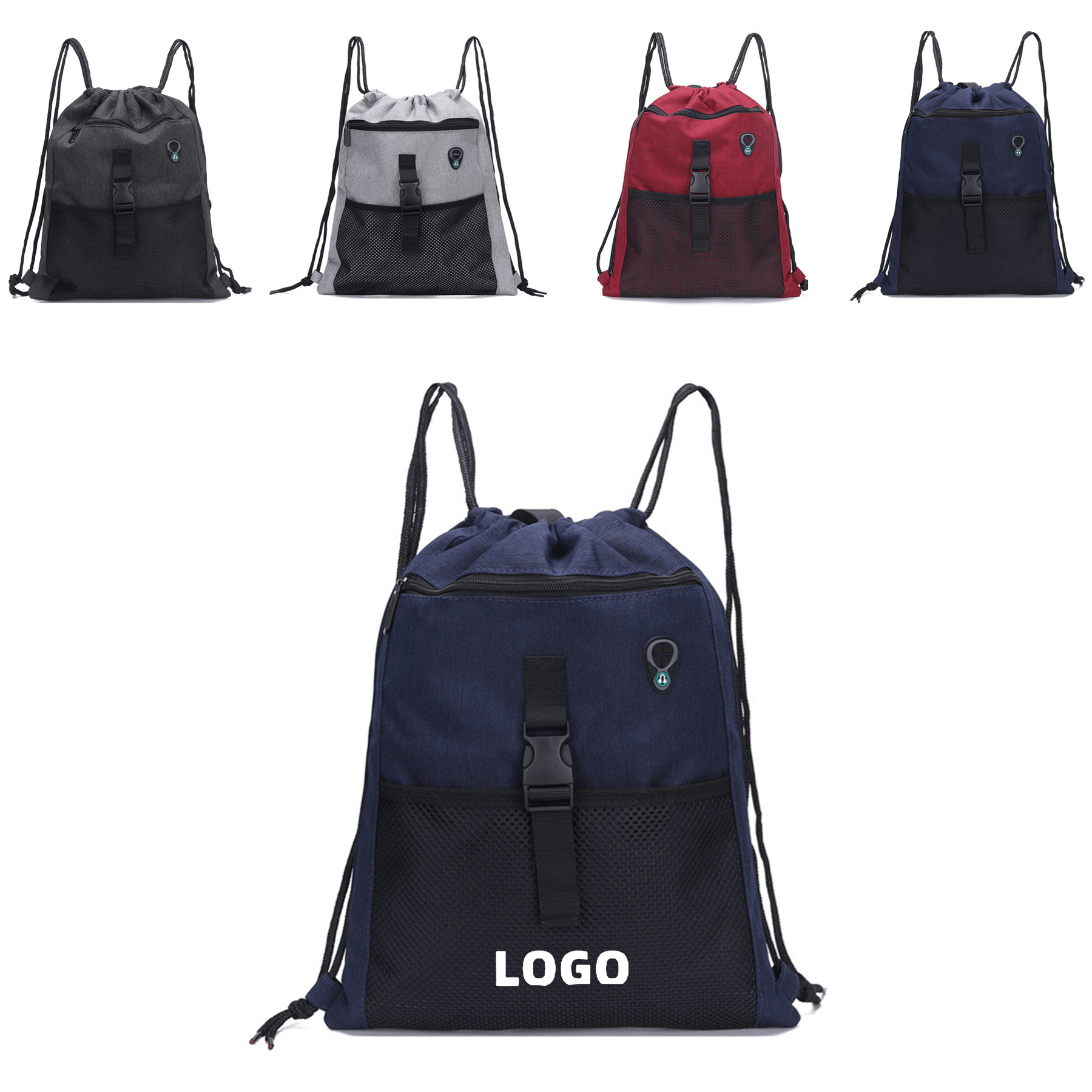 Durable Drawstring Backpack 2