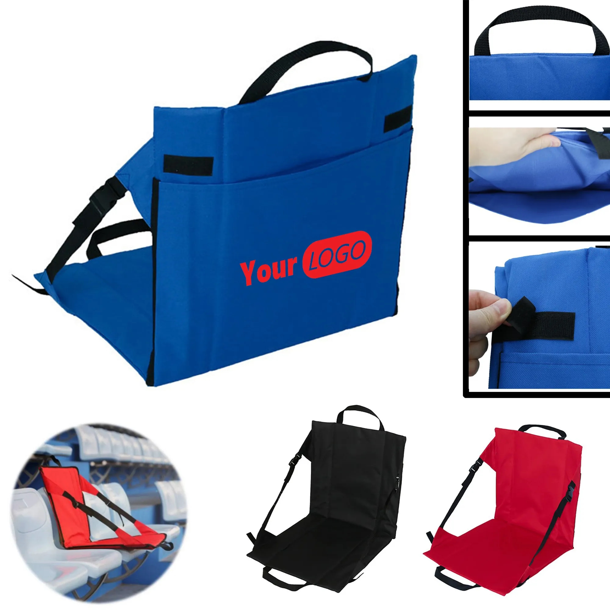 Protable Stadium Seat Cushion MOQ 10 PCS 3
