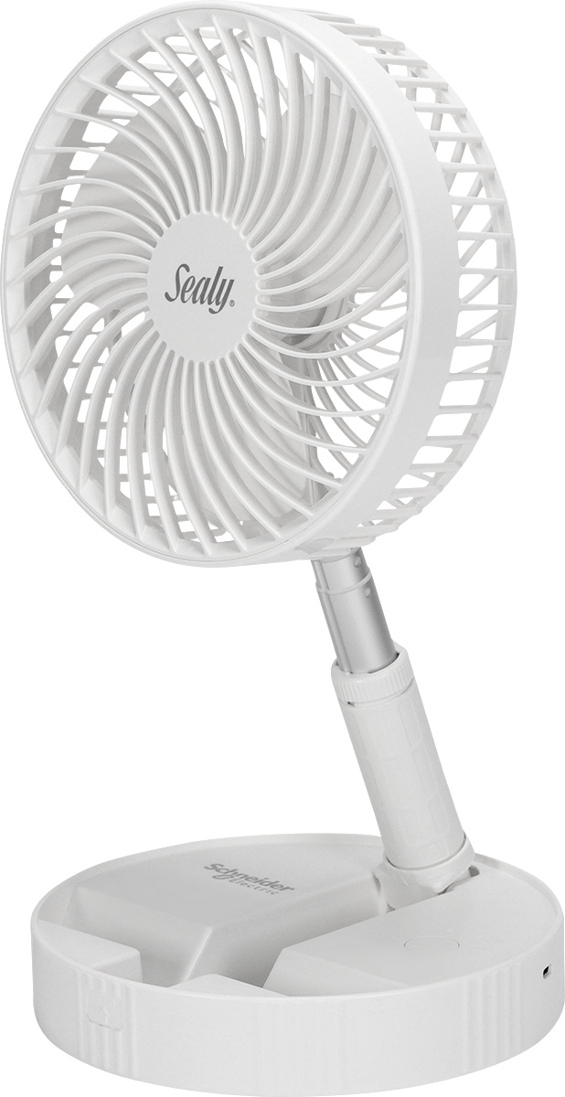 Sealy® Adjustable Desktop/Floor Fan 1