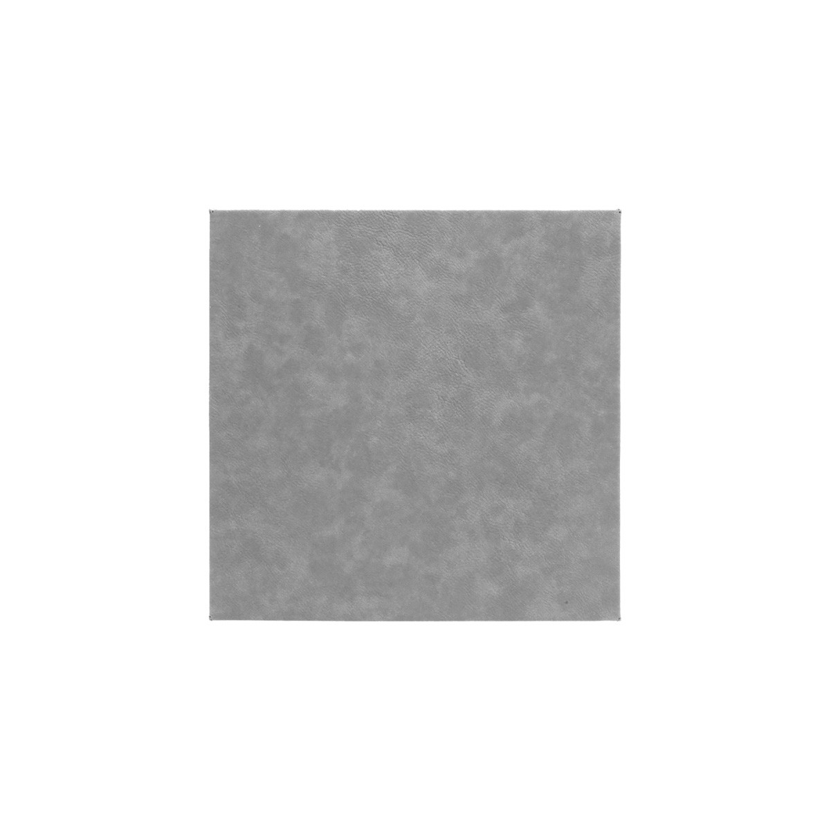 10" x 10" Gray Leatherette Wall Decor 2