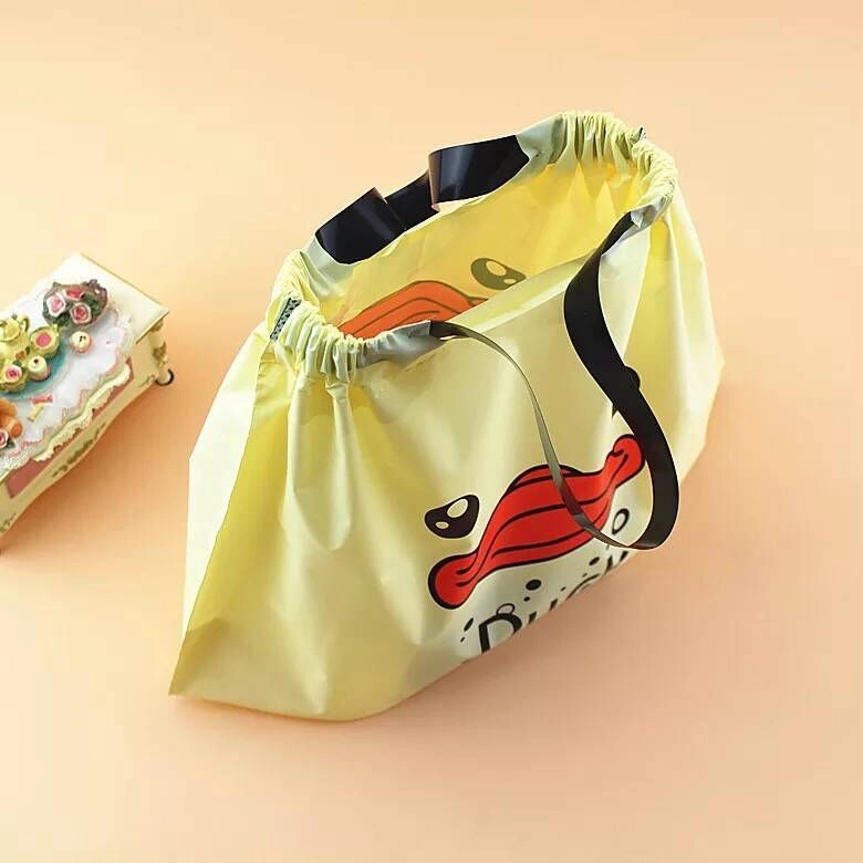 Custom Recyclable Plastic Drawstring Bags 8