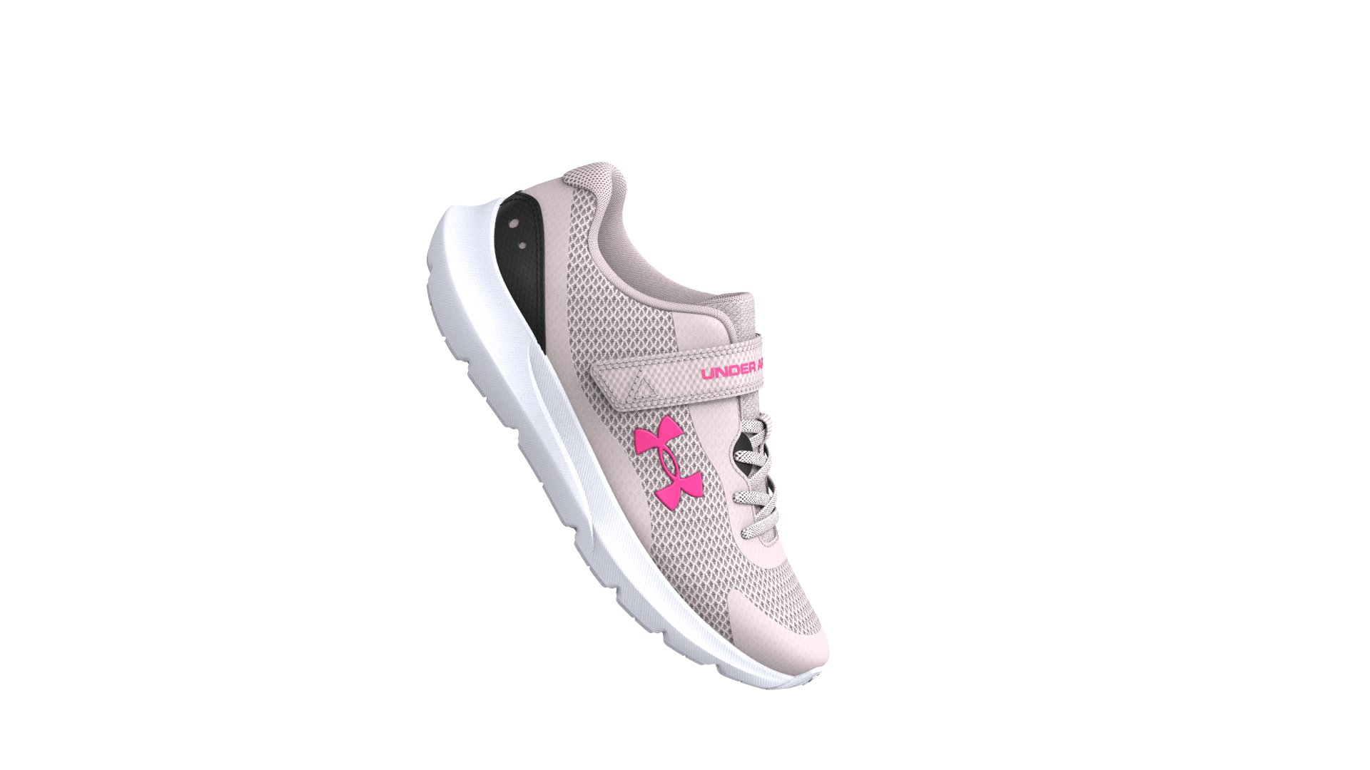 UA Surge 3 AC Girls' Pre-School Running Shoes 4