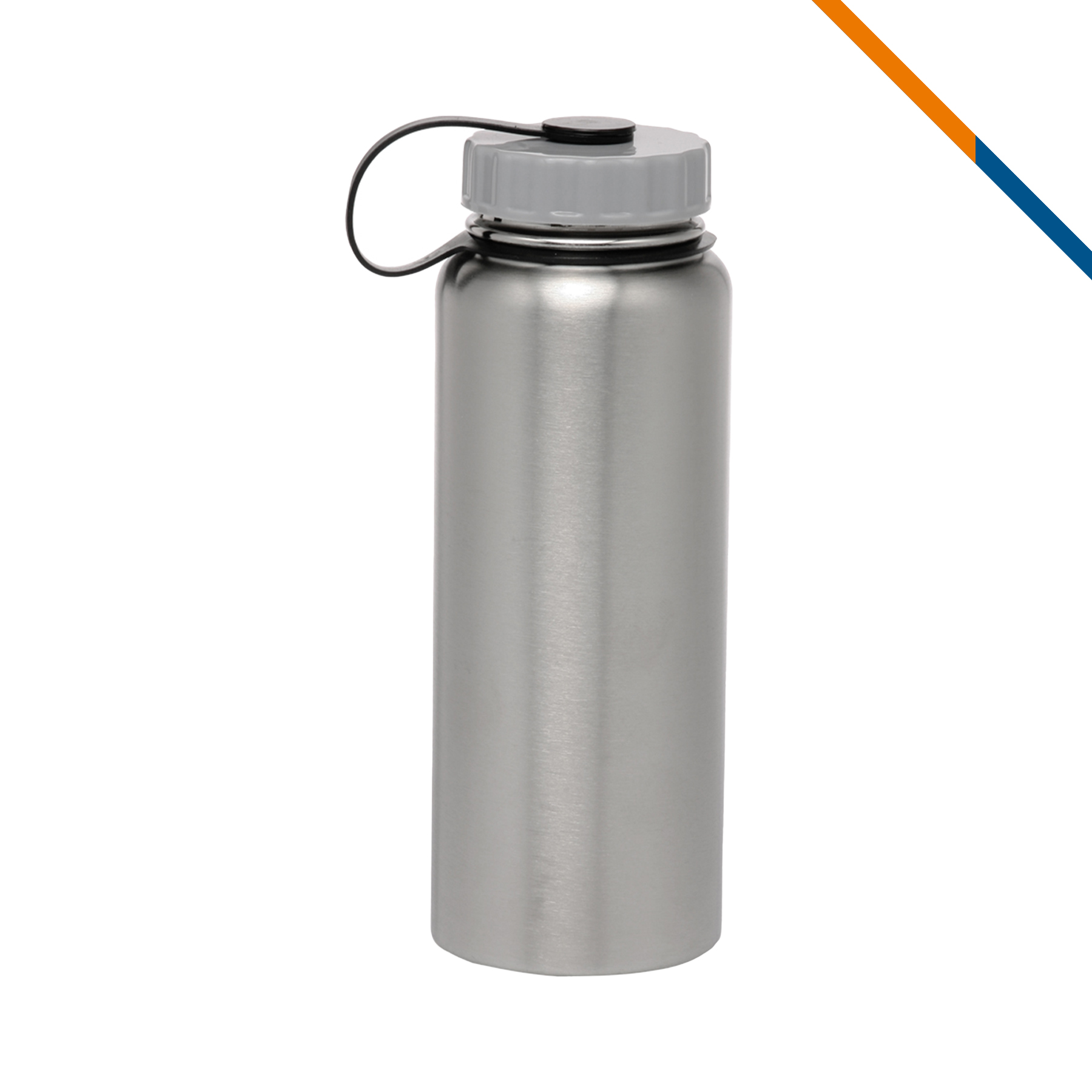 Brina Stainless Steel Sports Bottle - 34 OZ., custom water bottle with logo imprint 4