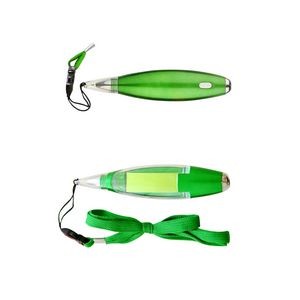 Portable Pen With Carabiner And Soft Foam Holder 2