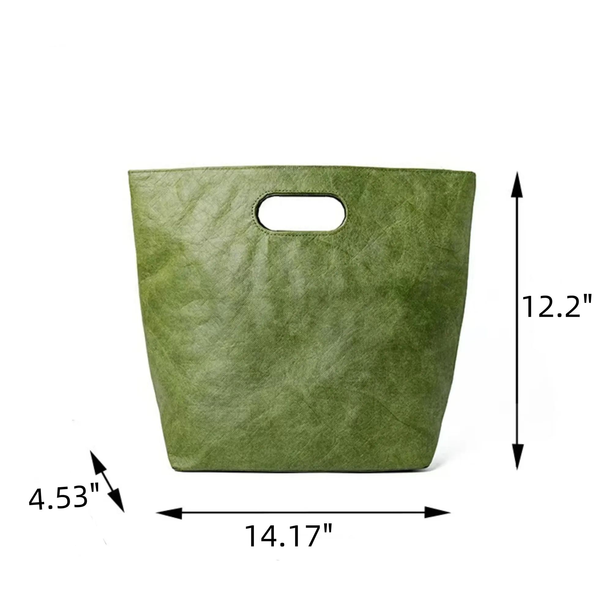 Laminated Kraft Paper Bag Shopping Hand Held Tote 2