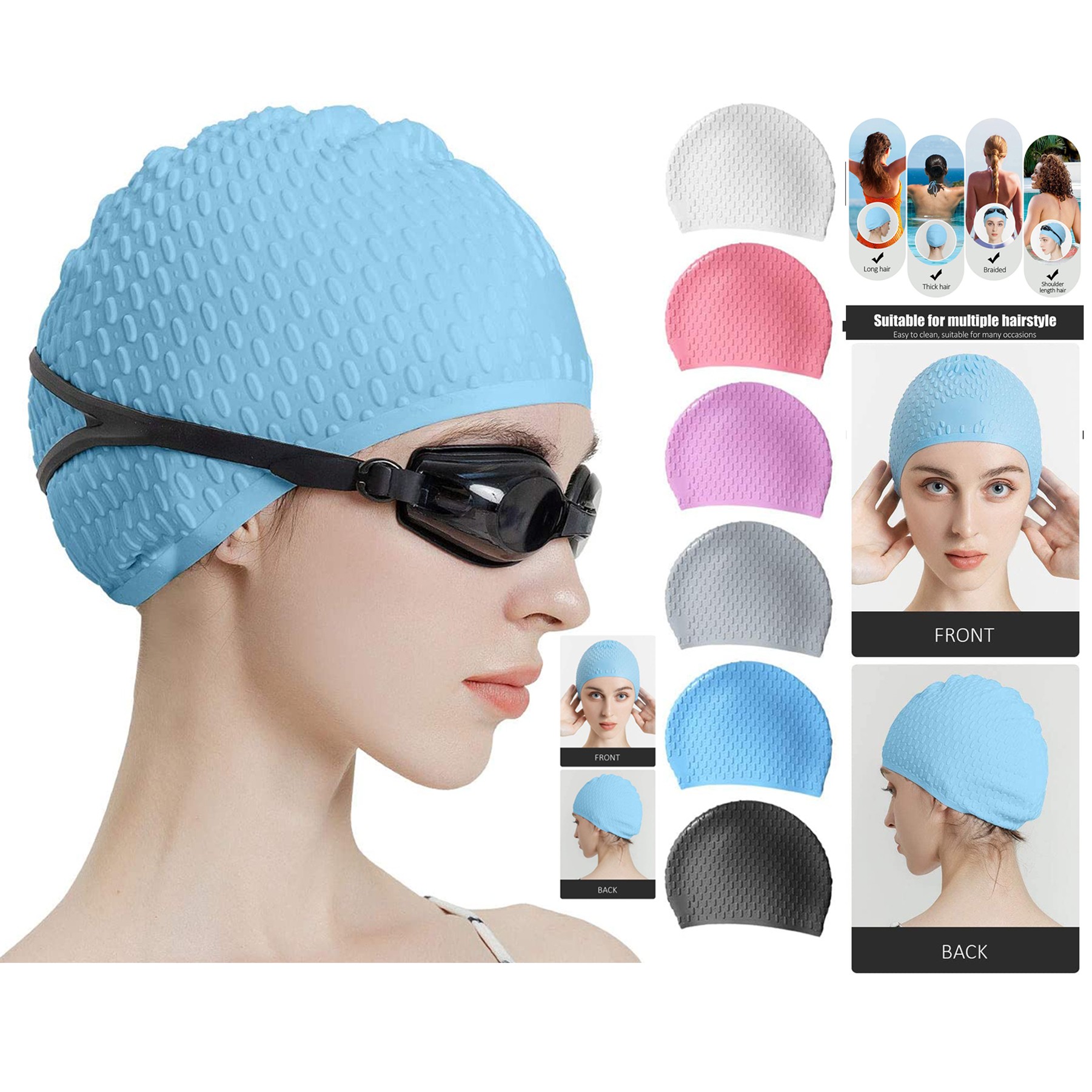 Silicone Swim Cap 2