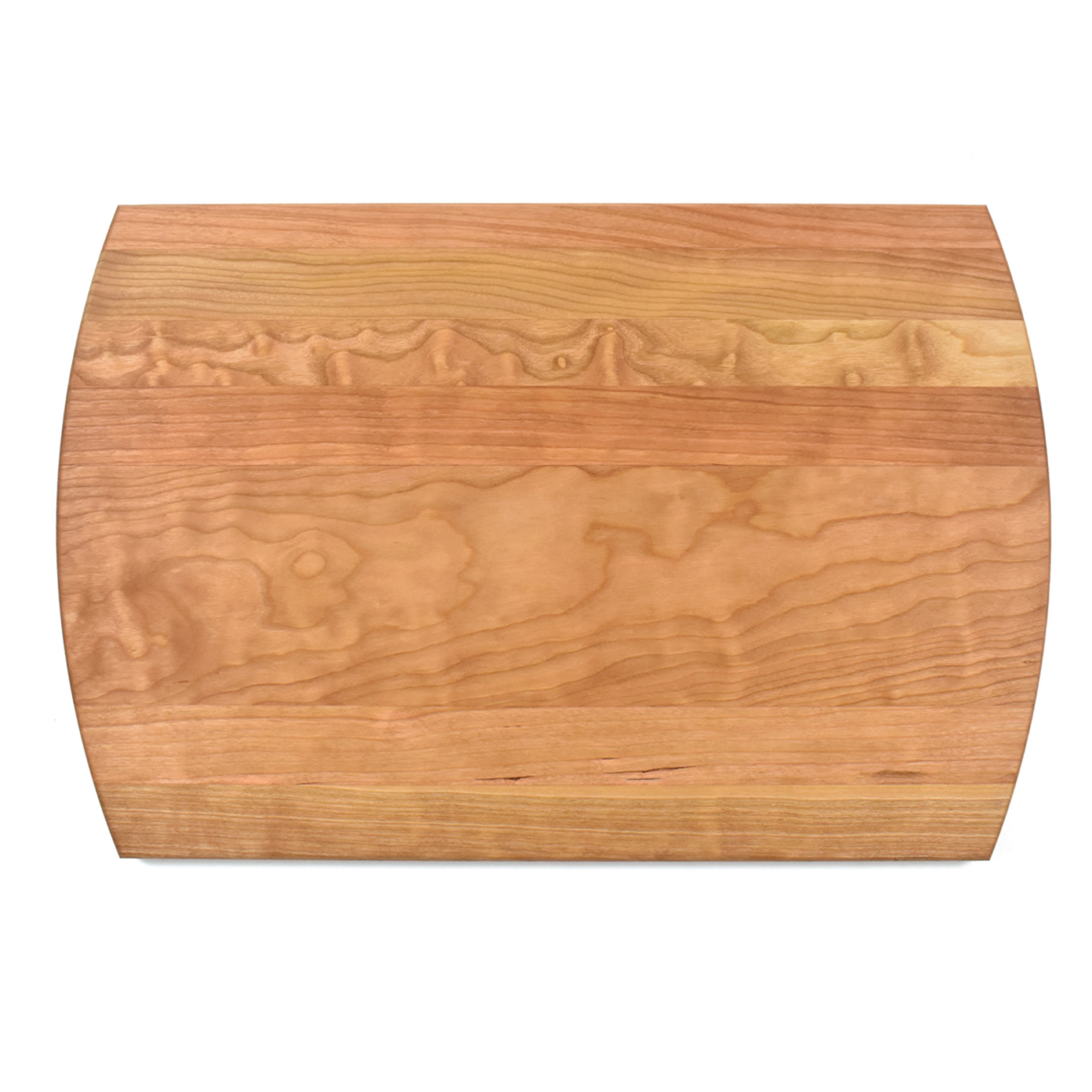 10 1/2" x 16" x 3/4" Cherry Cutting Board with Juice Groove 4