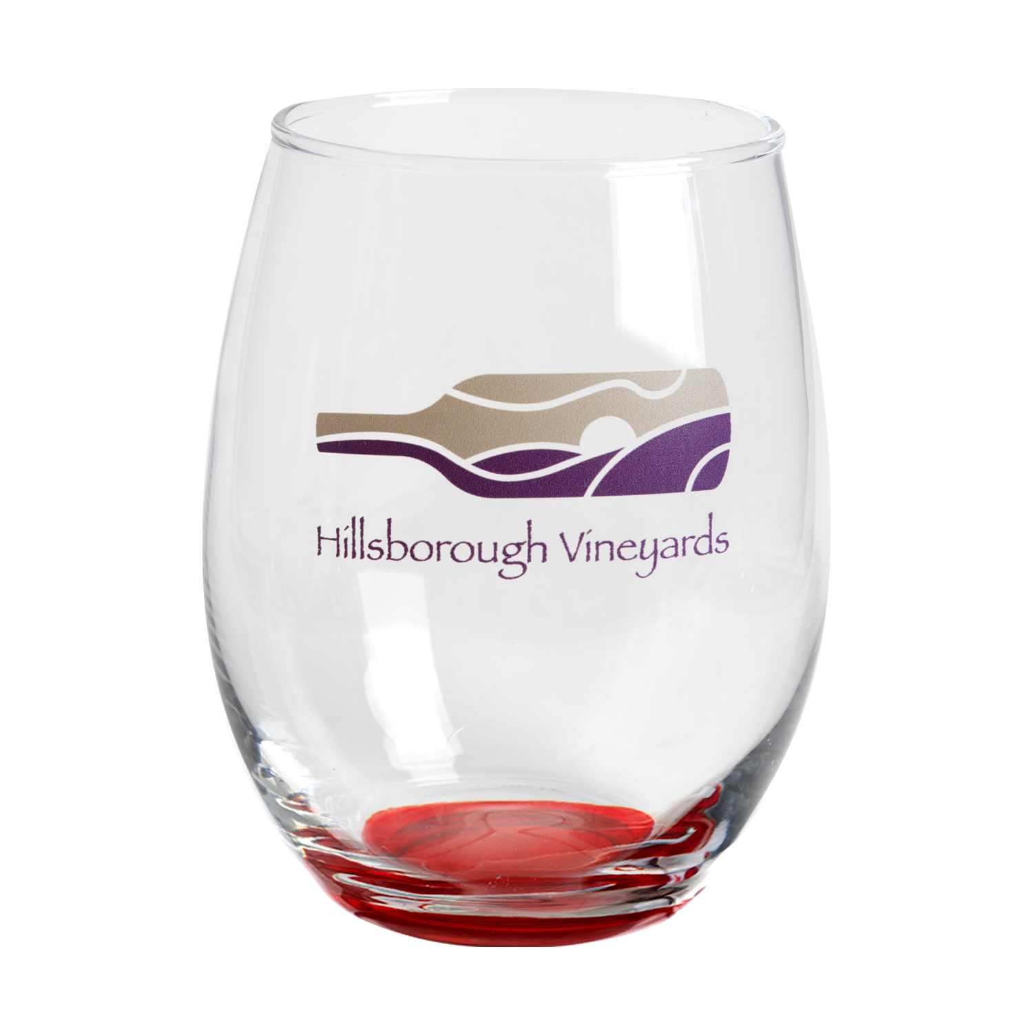 15 oz. Imported Stemless Wine Glass (2 Color Imprint) 5