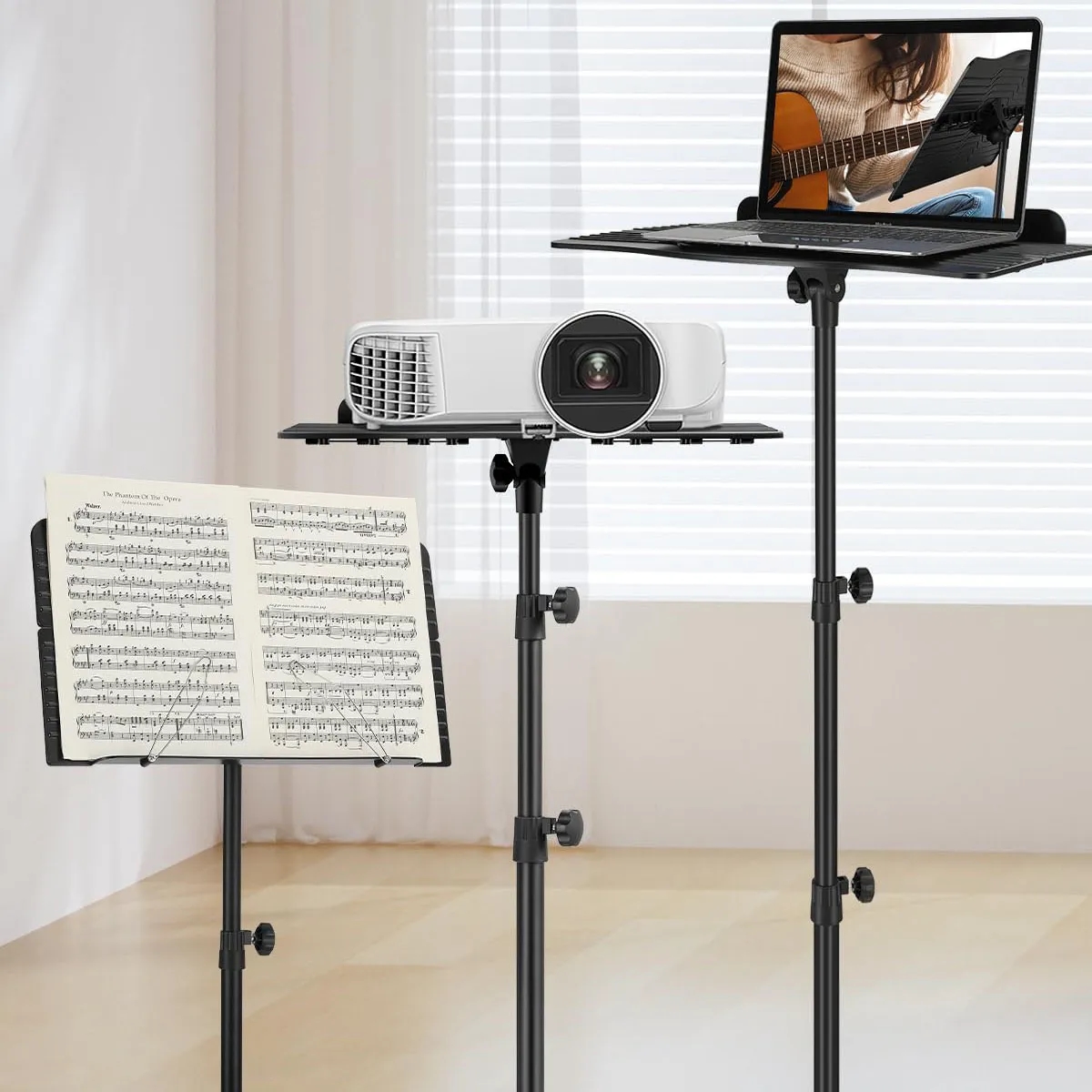 Donner Sheet Music Stand with Light 4