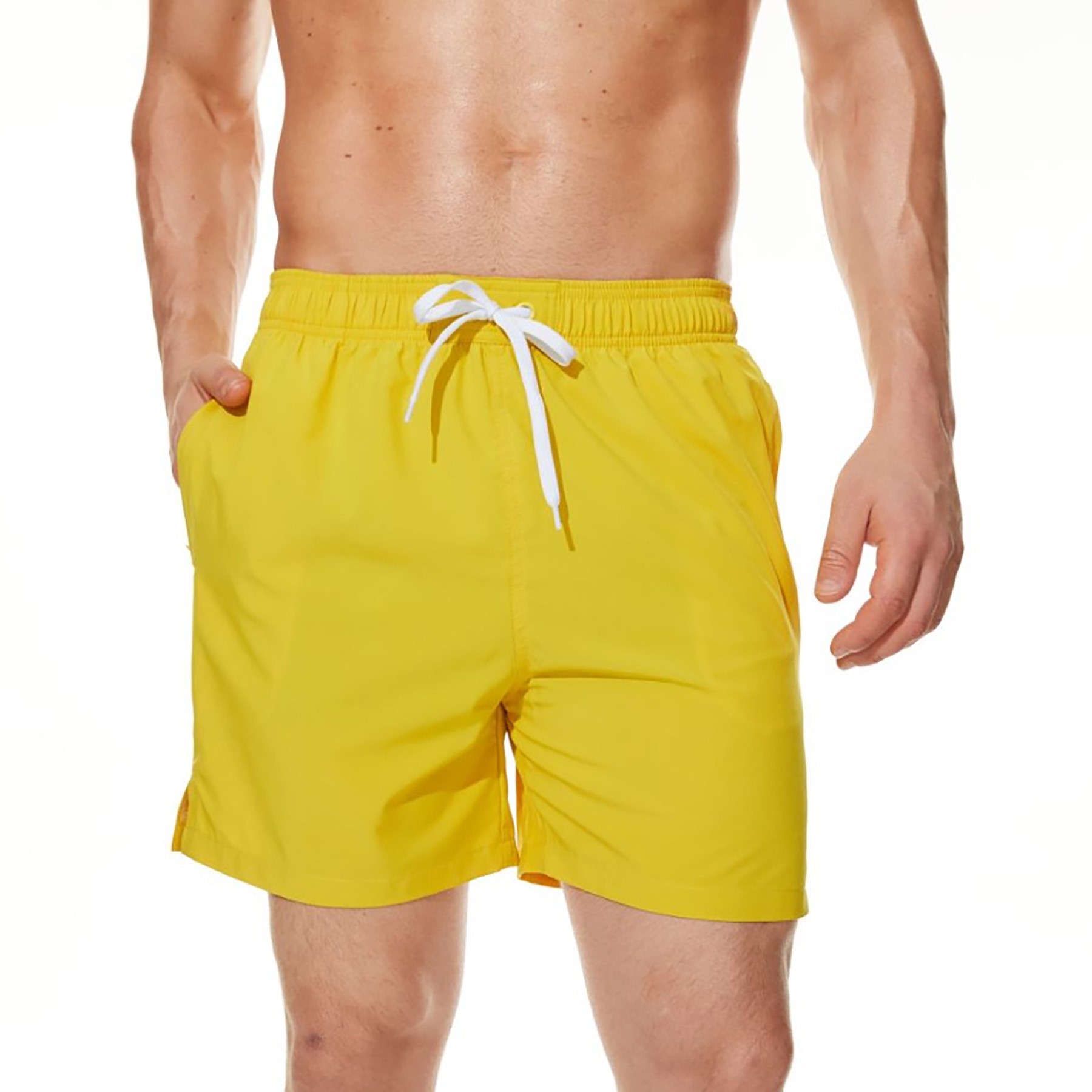 Essentials Men's 10 Inch Quick Dry Swim Trunk 15