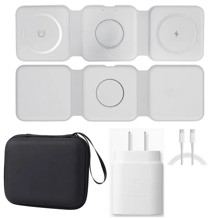 Portable & Powerful 15W Magnetic Wireless Charging Pad 4