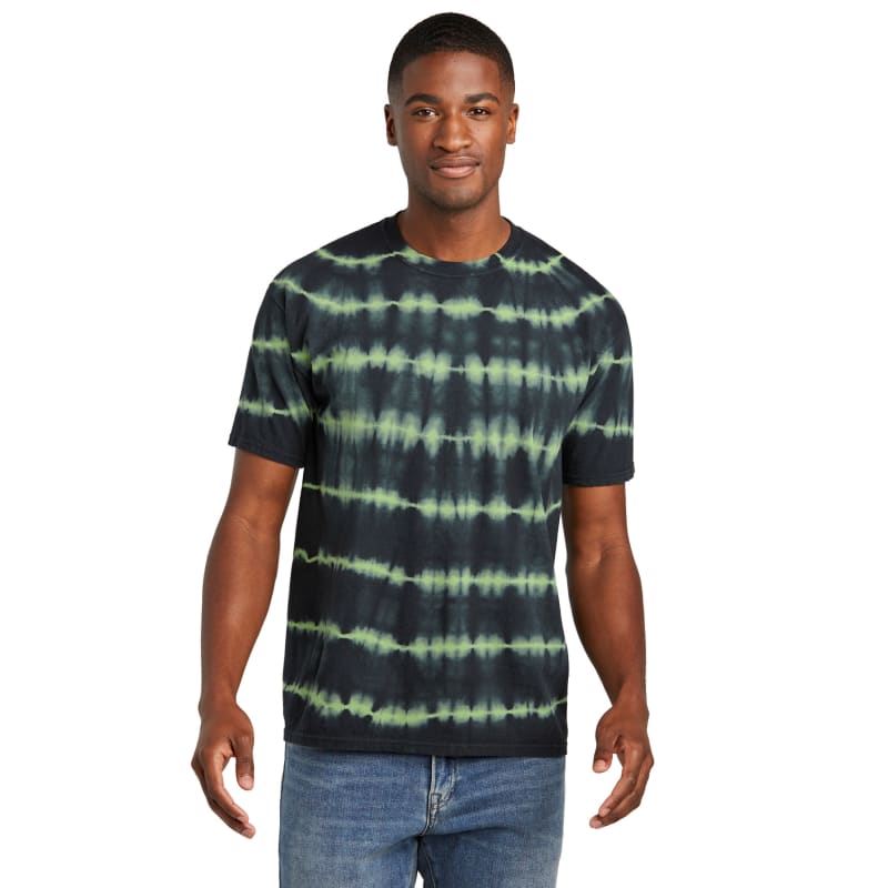 Port & Company Allover Stripe Tie-Dye Tee 6