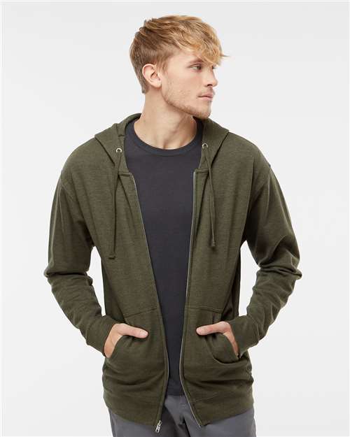 Unisex Midweight Full-Zip Hooded Sweatshirt - SS4500Z 29