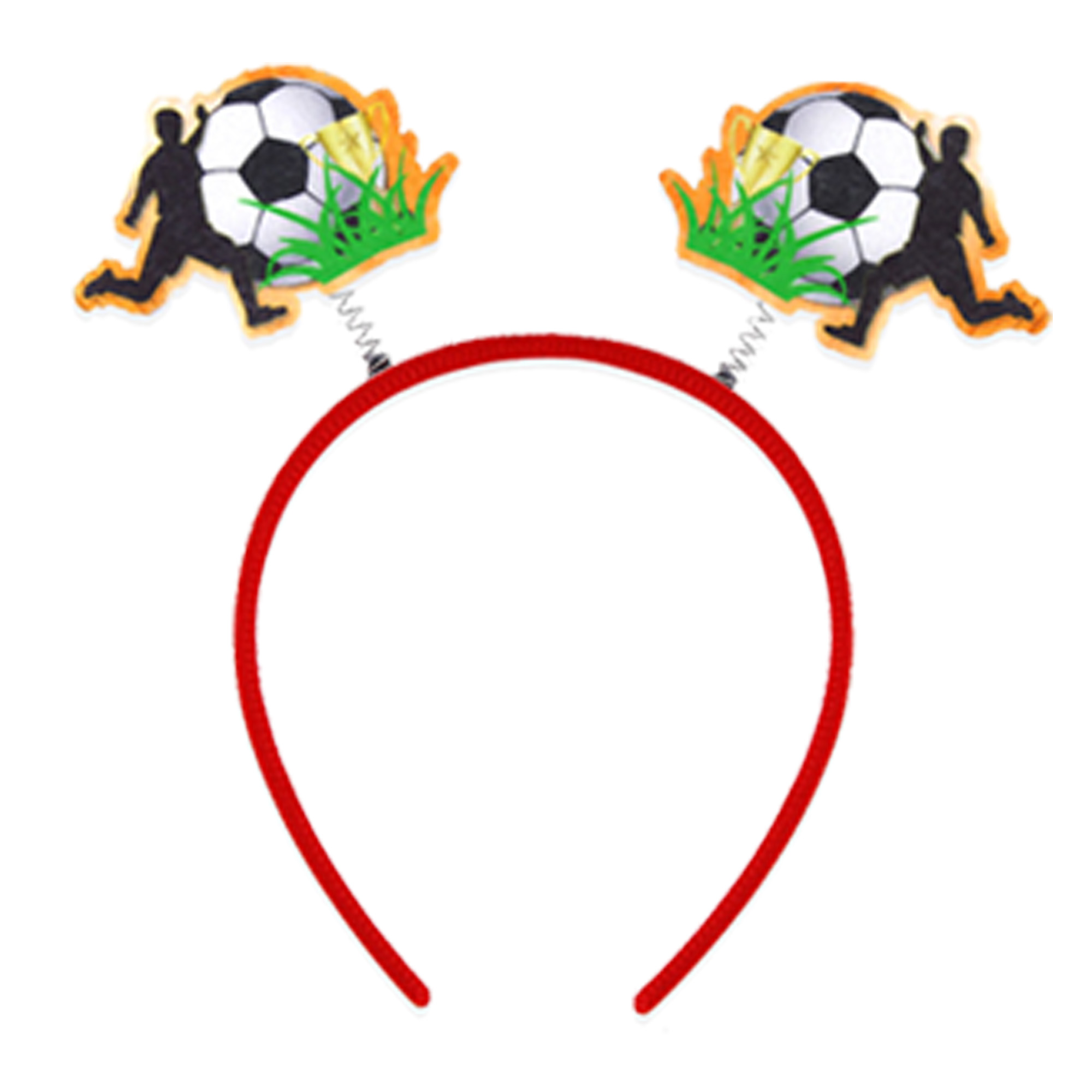 Felt Material Game Day Fan Spirit Cheer Supporting Hair Accessory 4
