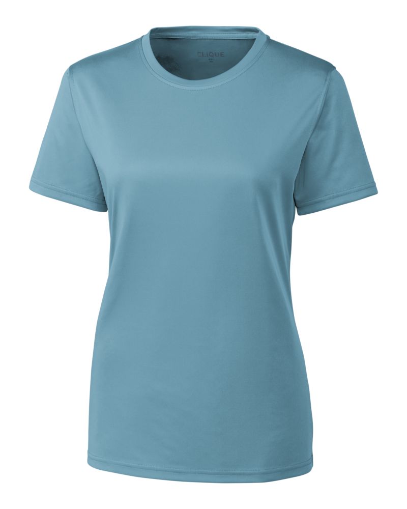 Clique Spin Solution-dyed Performance Jersey Womens Short Sleeve Tee 34