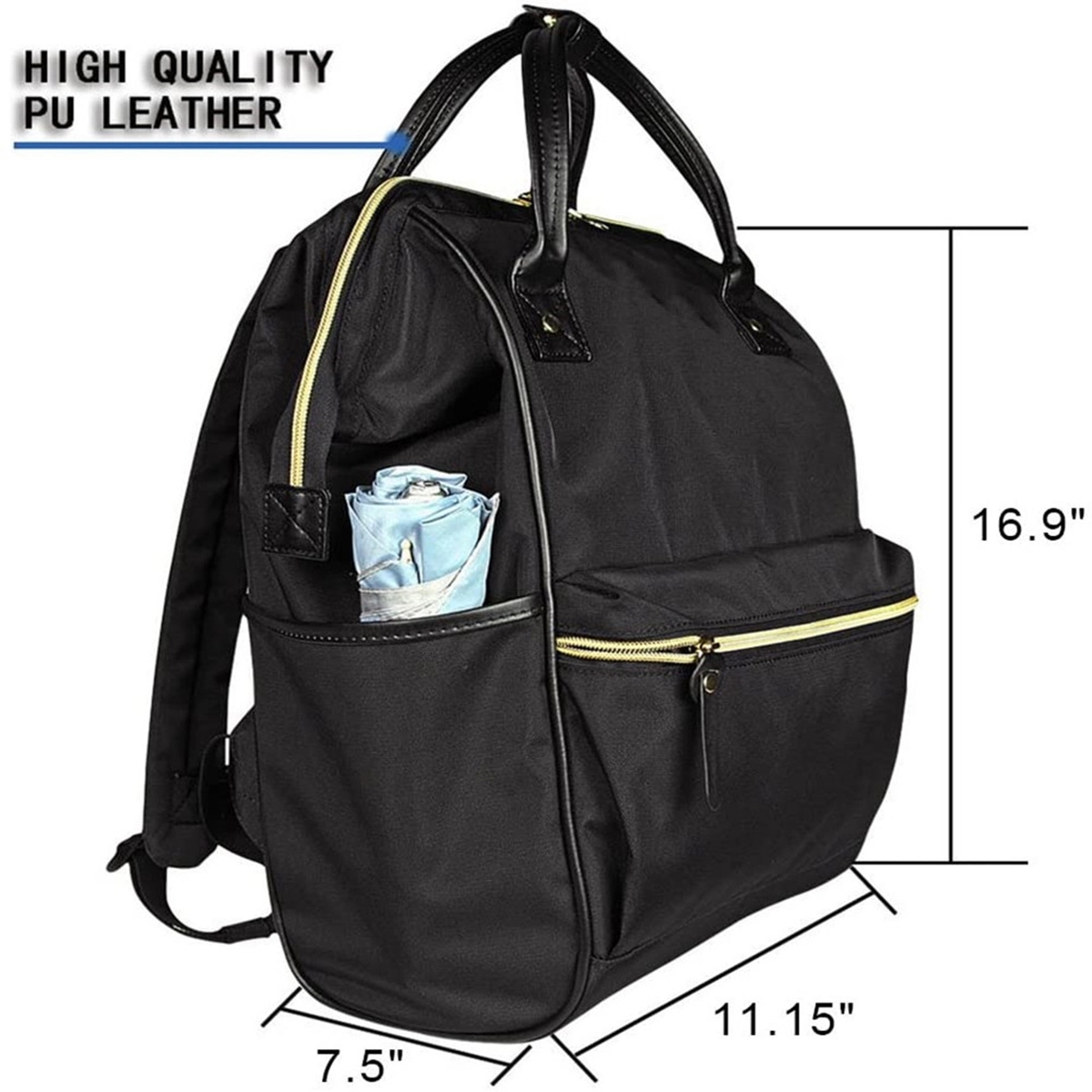 15.6 Inch Water Repellent Laptop Backpack 7