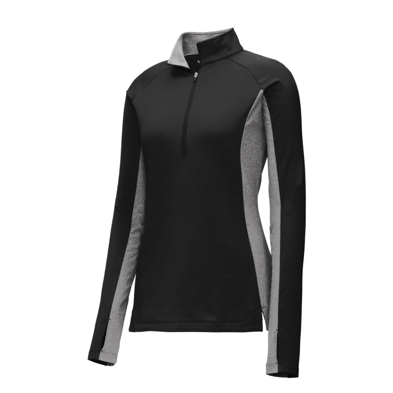 Sport-Tek Women's Sport-Wick Stretch Contrast 1/4-Zip Pullover. 27