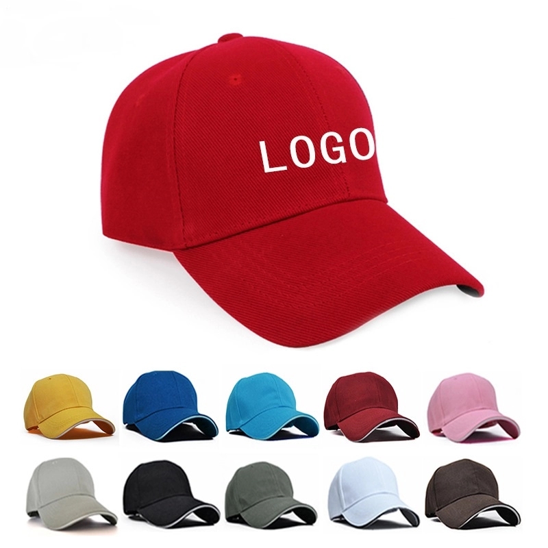 6 panel structured Baseball Caps w/ Metal Tuck in Buckle 3