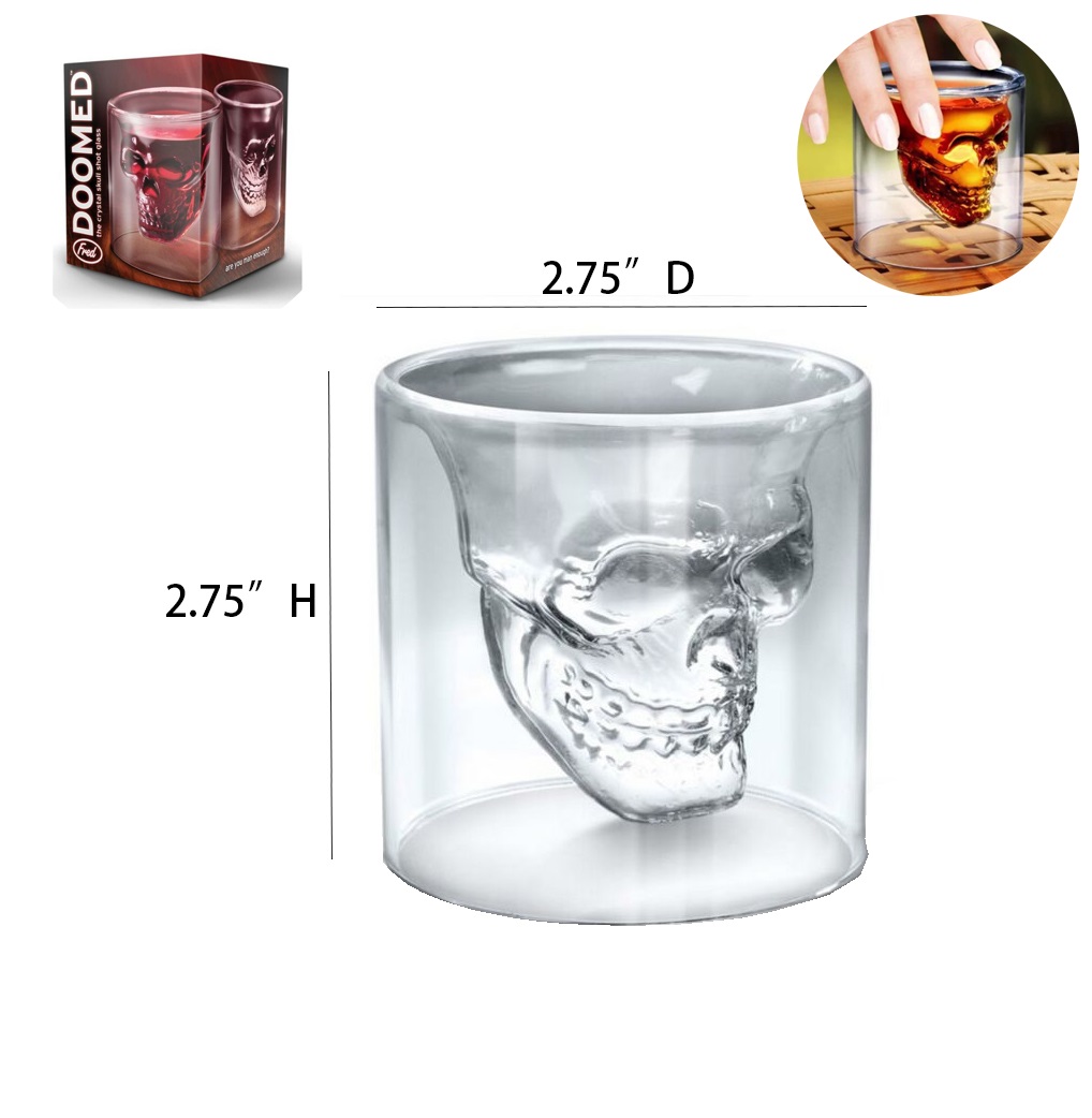 Inside Skull Shape Glass 2