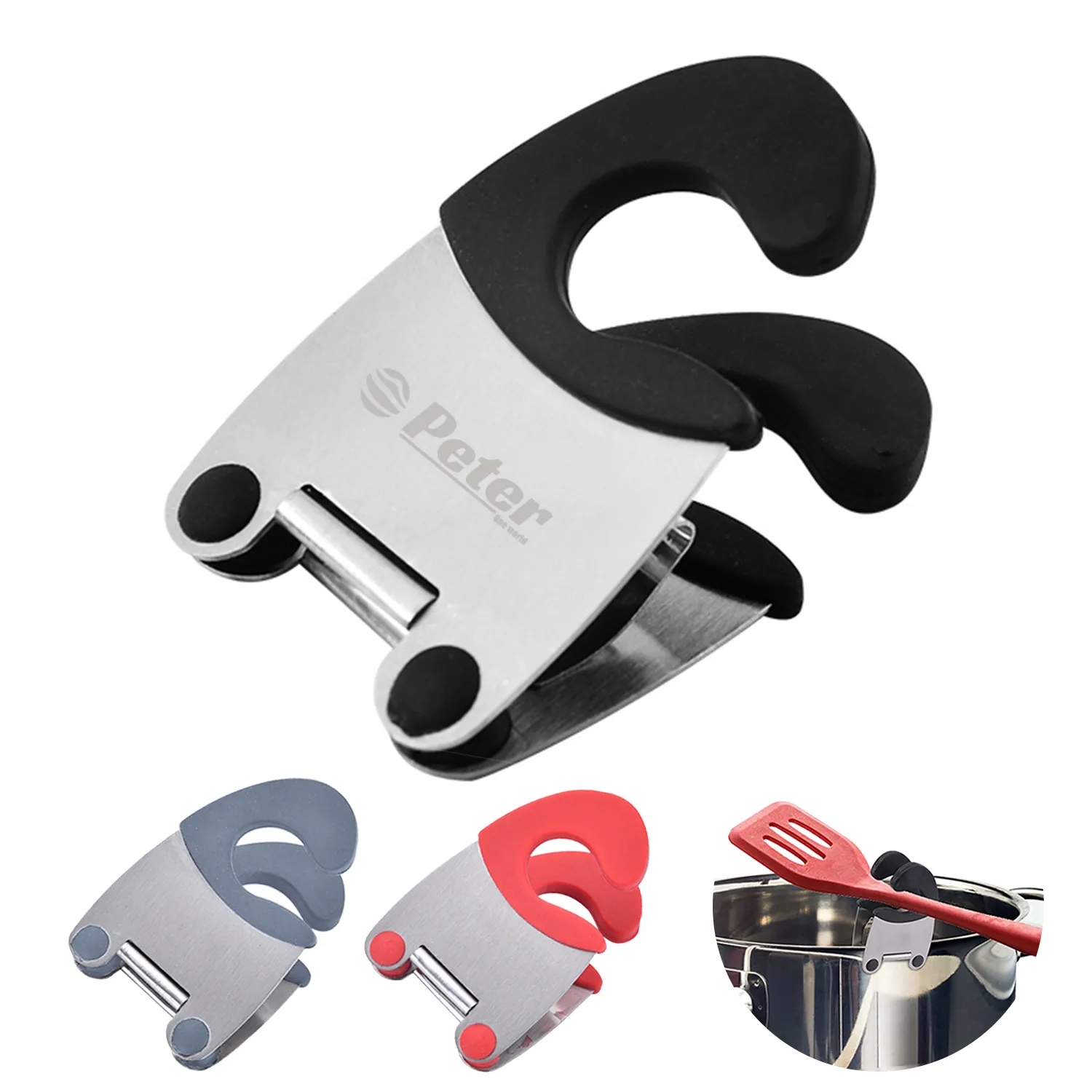 Pot Clip Spoon Holder 1