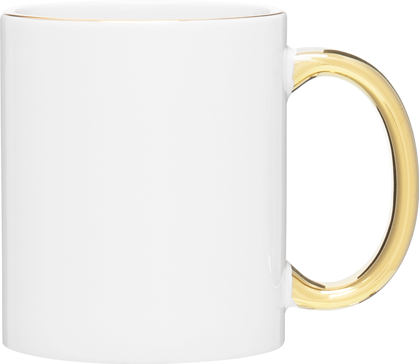 11 oz c-handle mug metallic
