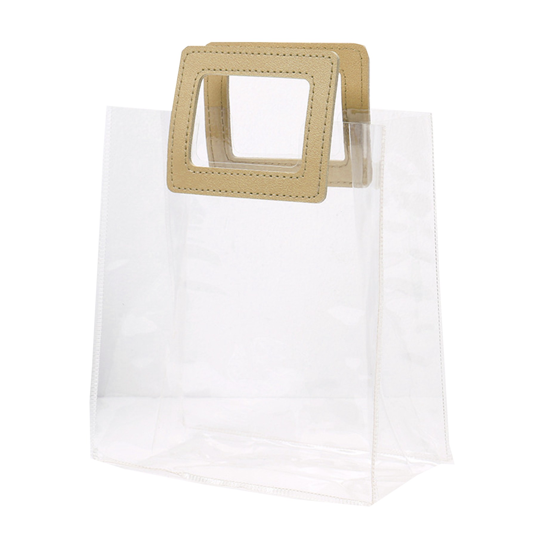 Transparent Square Gift Tote Bag 4