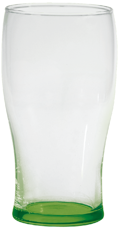 20 oz Large Pub Glass - Deep Etched 36