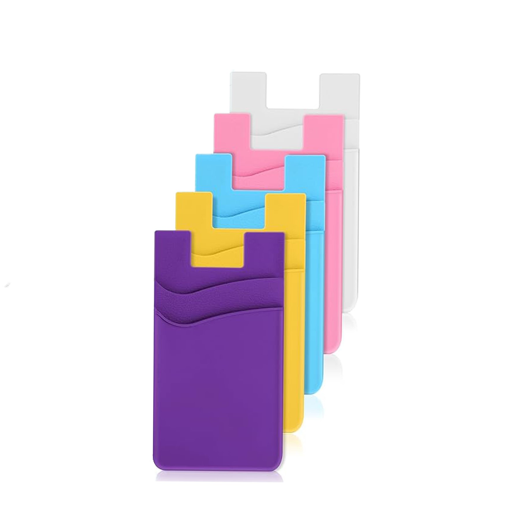 Silicone Phone Card Holder Mount In U Shape 2