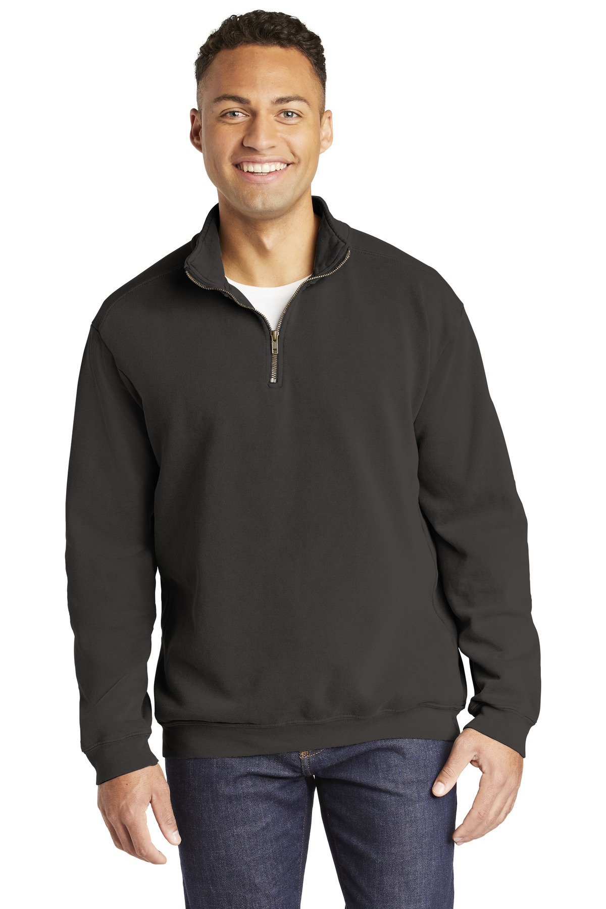 COMFORT COLORS Ring Spun 1/4-Zip Sweatshirt. 1580 38