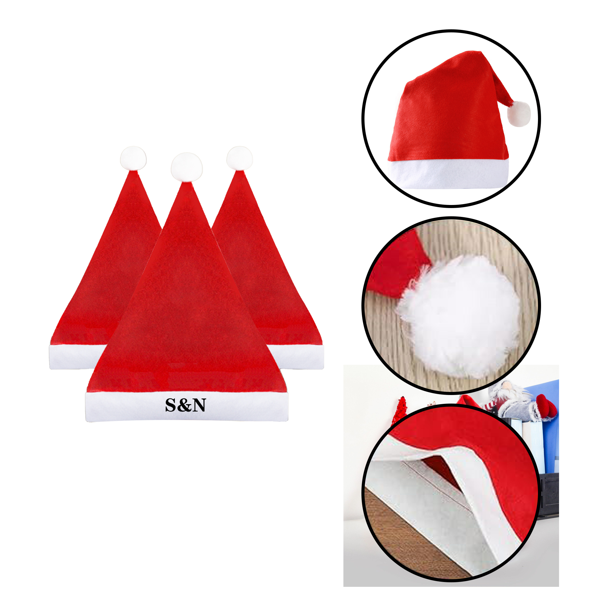 Small Premium Children's Christmas Hat 2