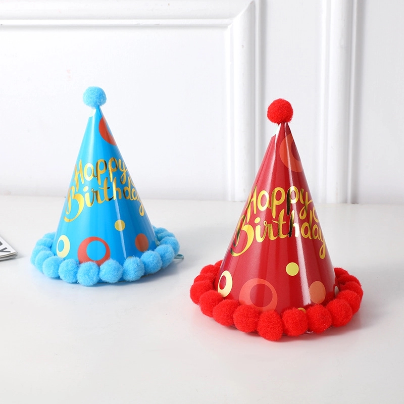 Birthday Party Kids Game Hat & Cake Celebration Decoration 1