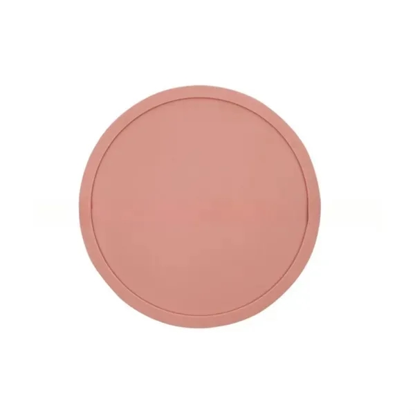 Round Silicone Coaster Set - 4-inch Diameter 8