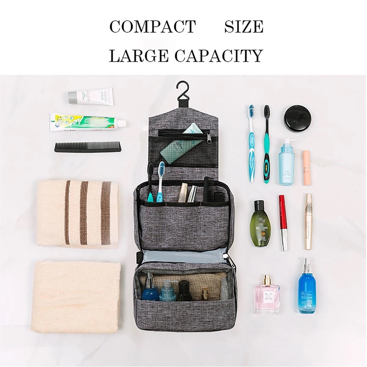 Hanging Travel Toiletry Bag 6