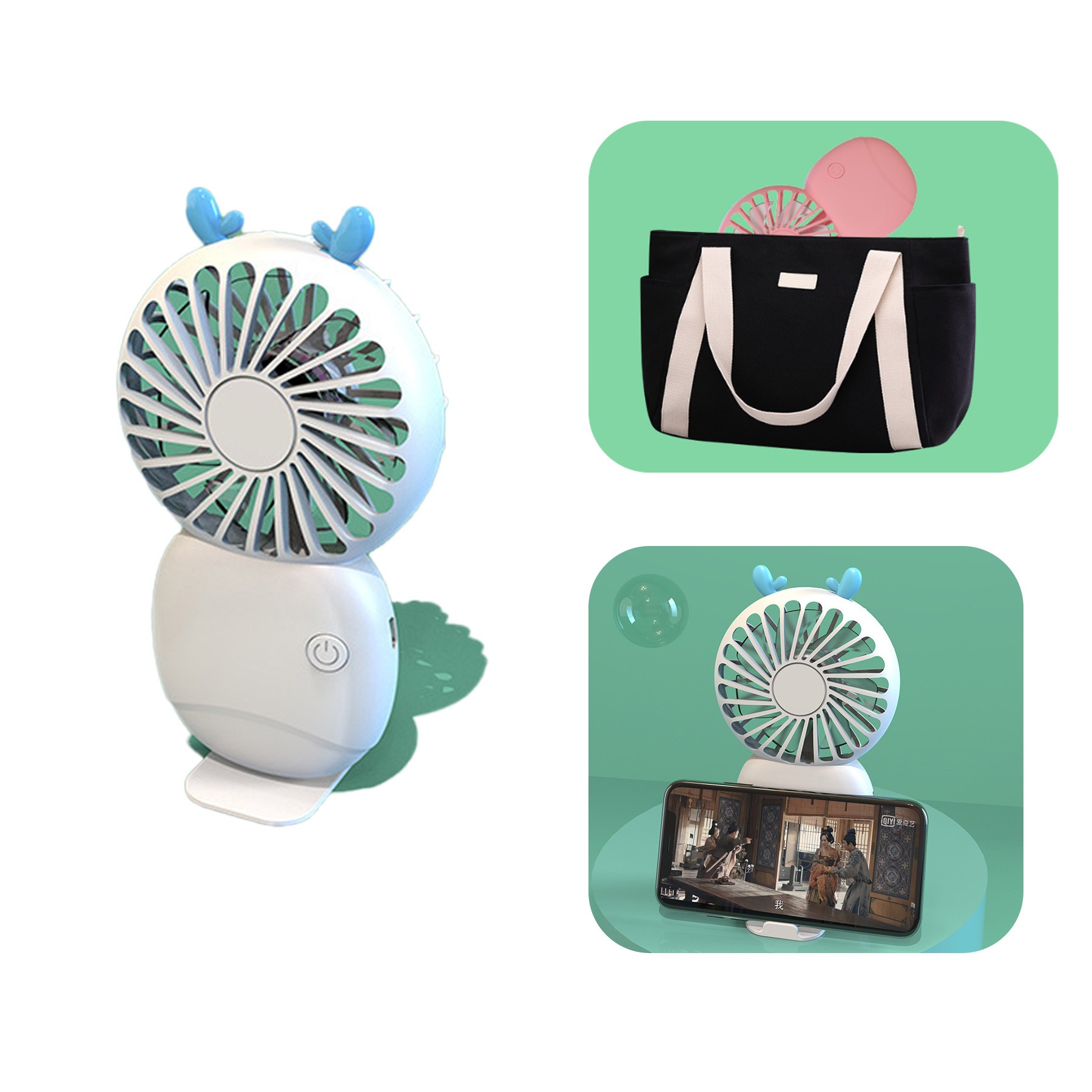 Personal Small Fan With 3-Speed 3