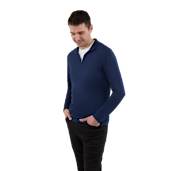 DARA Knit Quarter Zip - Men's, custom hoodie or sweatshirt with logo imprint 11