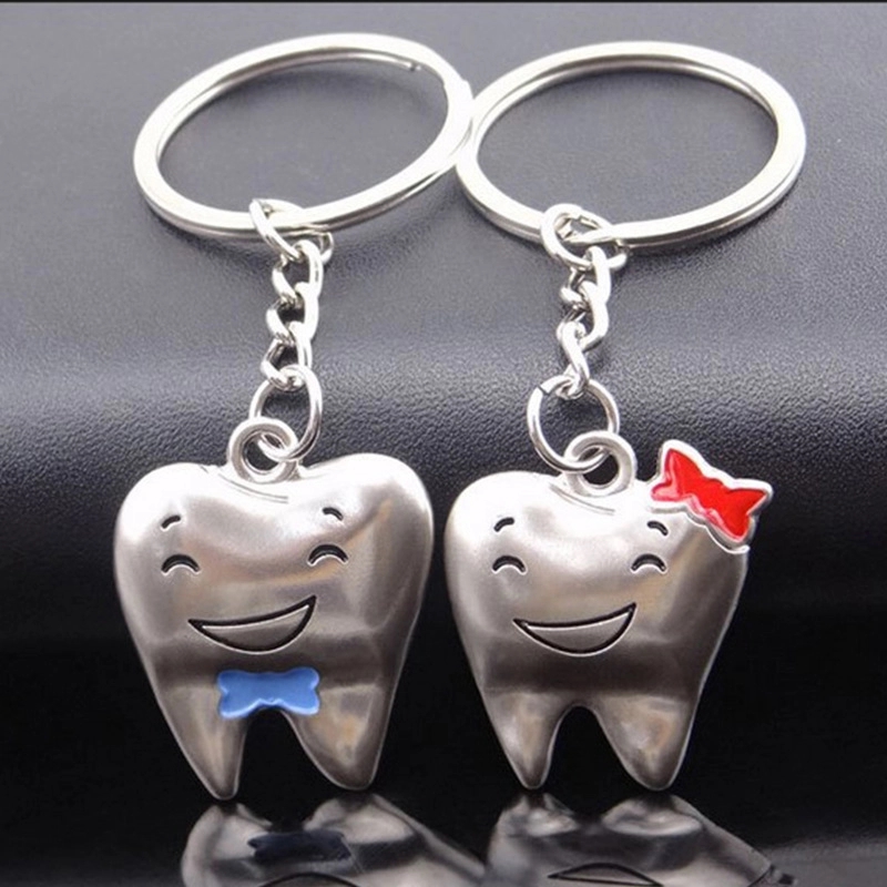 Smile tooth keychain 1