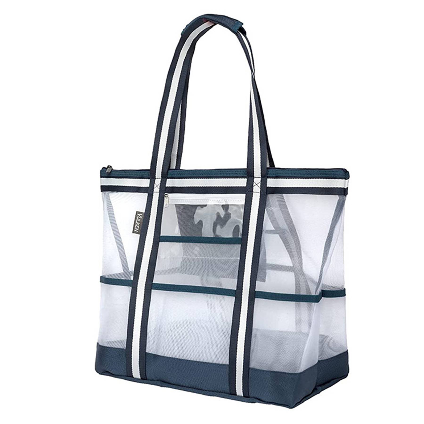 Oxford Extra Large Mesh Beach tote Bag 1