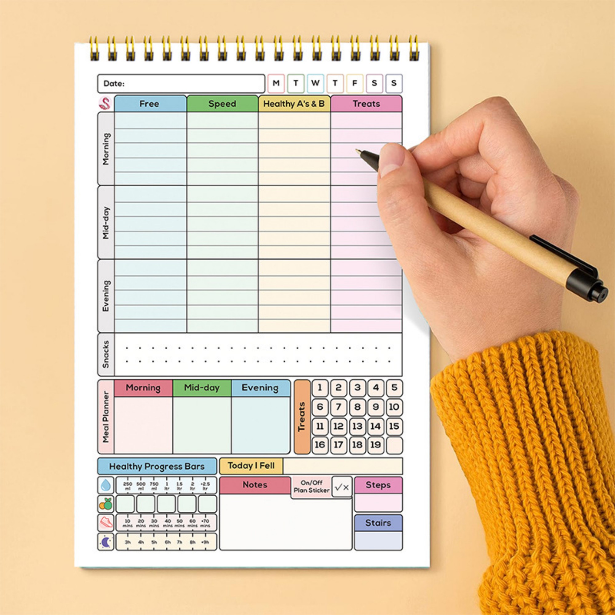 A5 50 Sheets Habit Tracker Notebooks 3