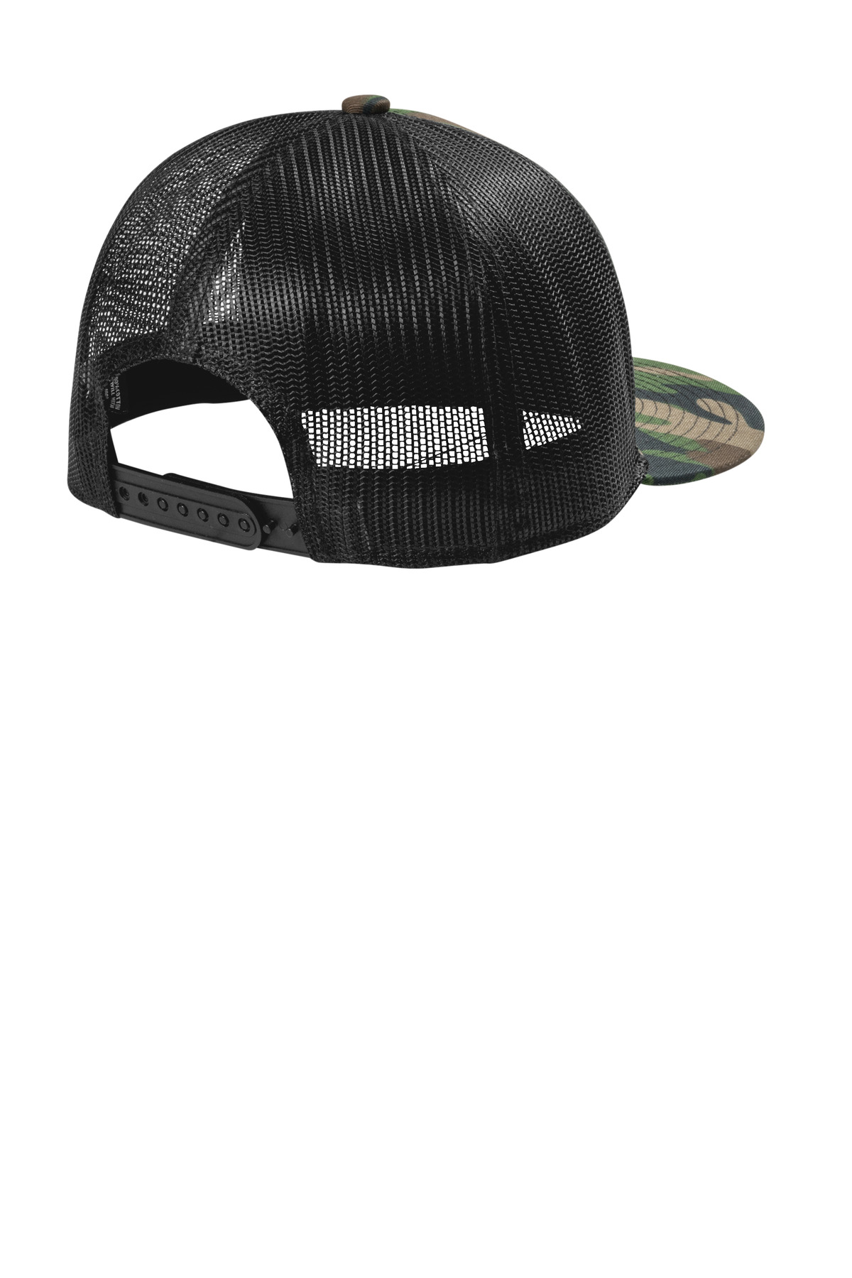 Port Authority Snapback Flat Bill Trucker Cap C407 7
