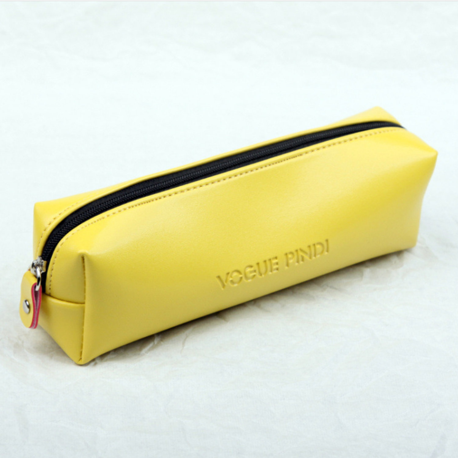 Zippered PU Leather Pencil Cases 2