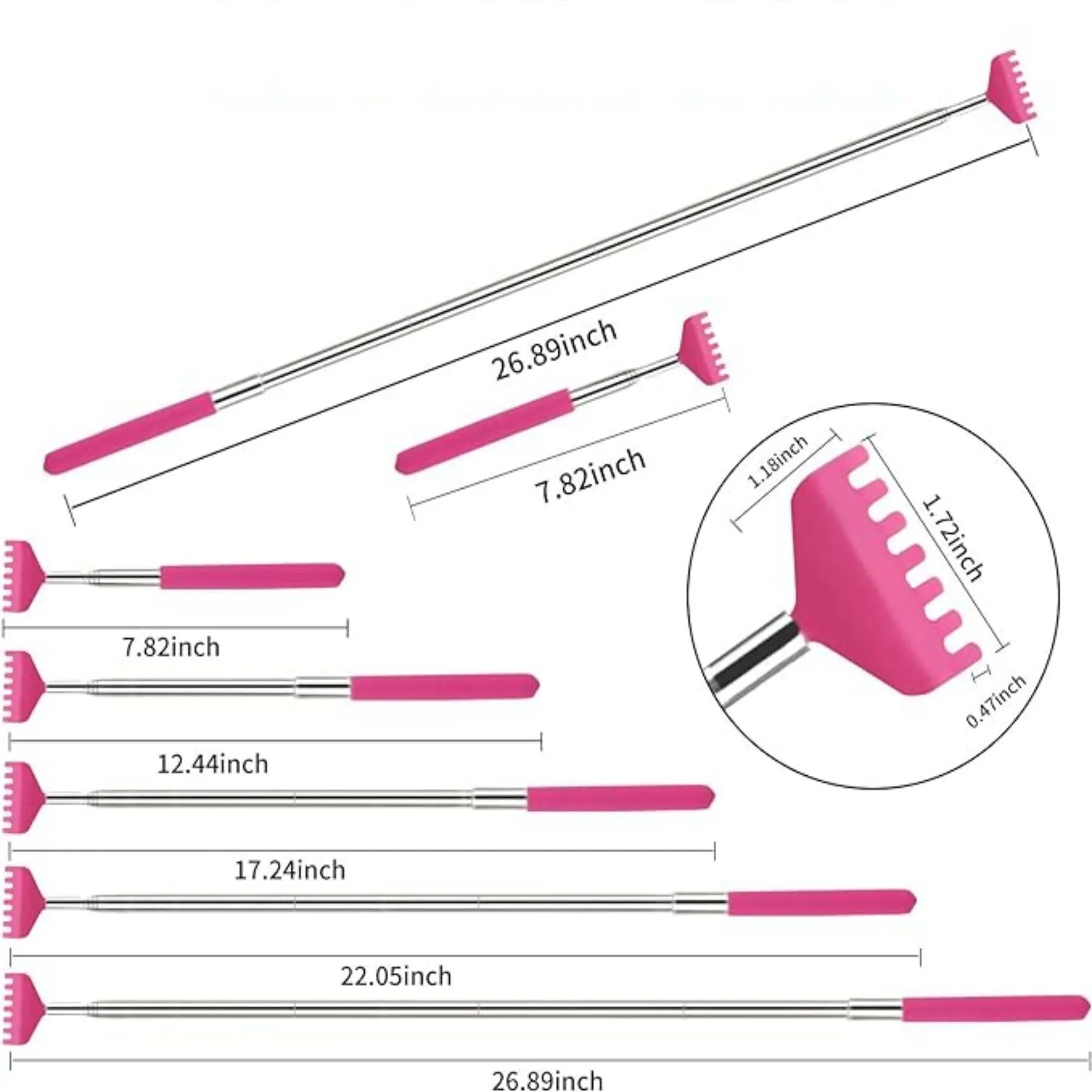 Back Scratcher extendable Retractable Massagers 5