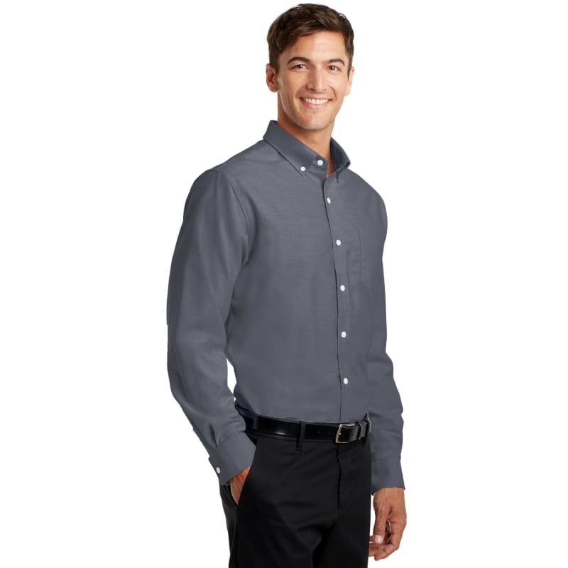 Port Authority SuperPro Oxford Shirt. 12