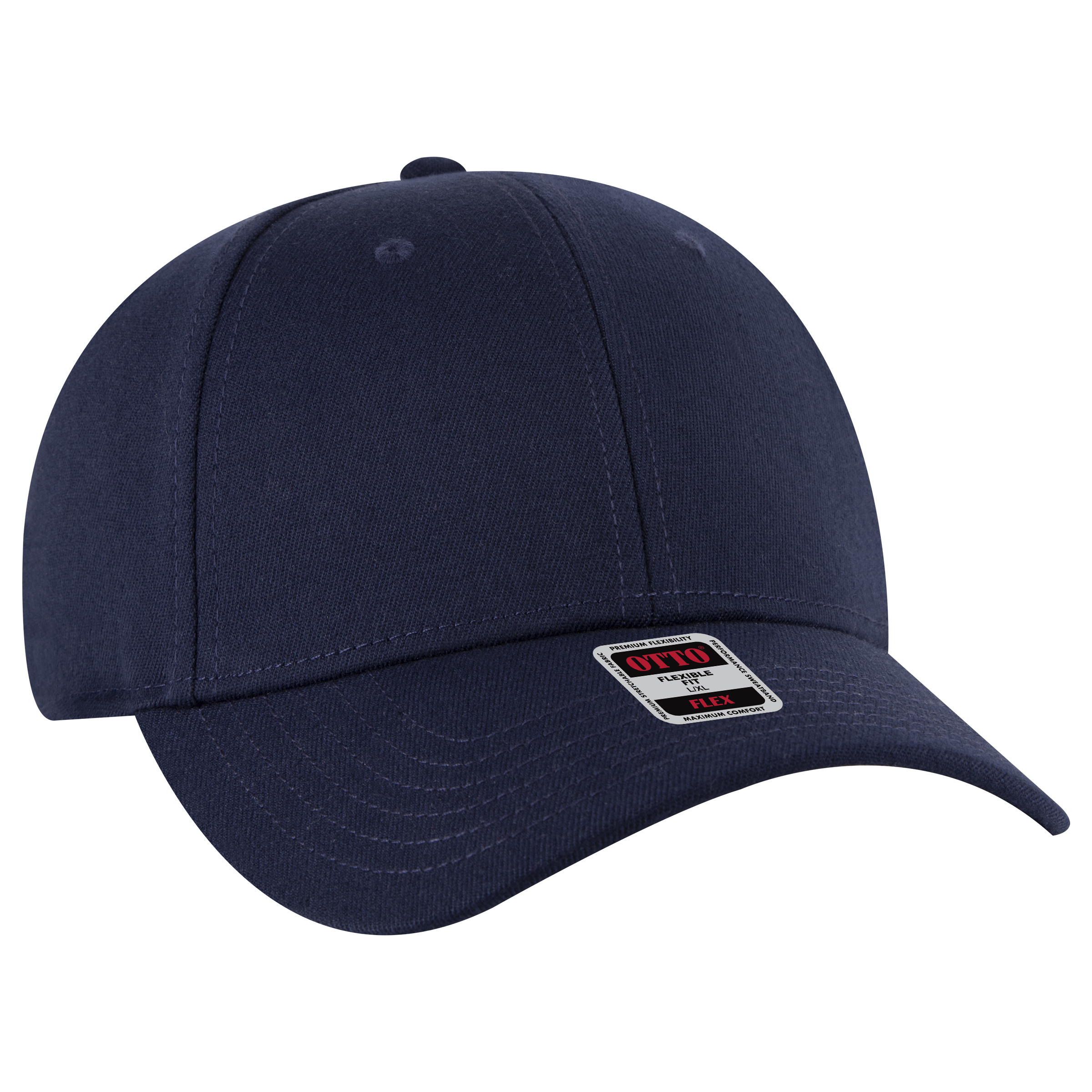 OTTO CAP® OTTO FLEX® Fitted 6 Panel Low Profile Baseball Cap 12