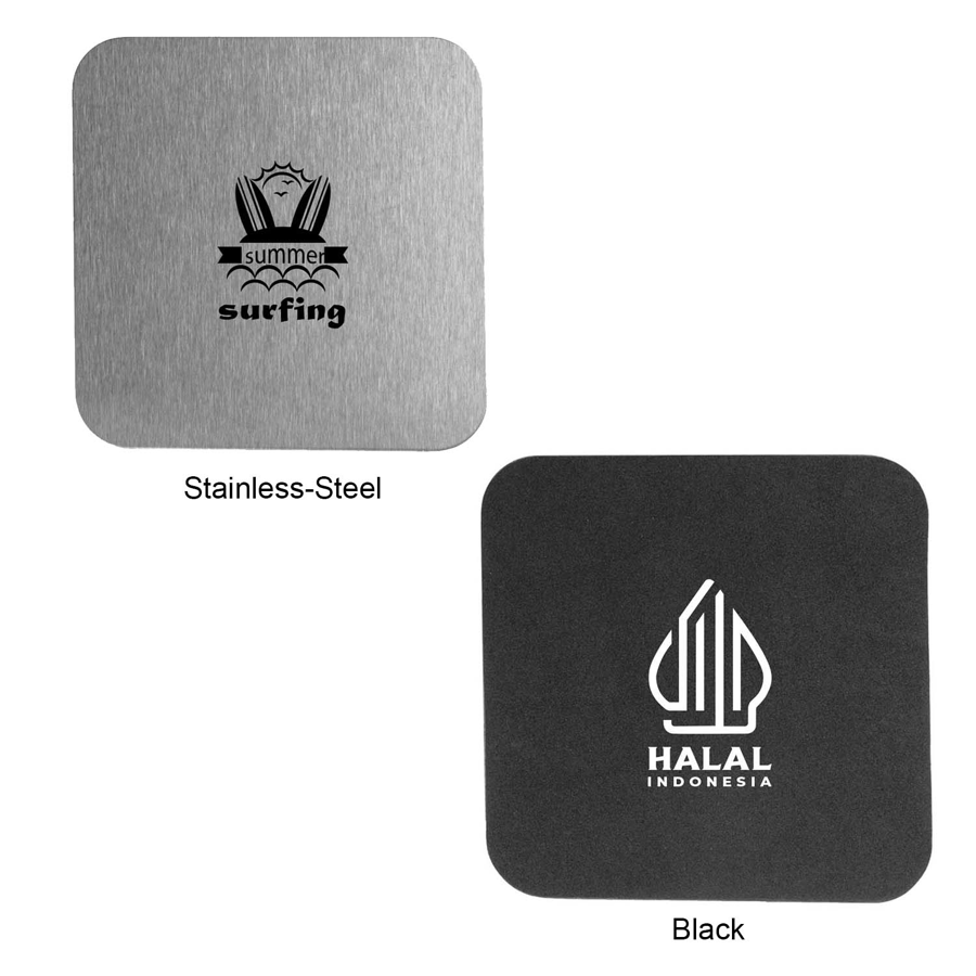 Elegant Square Coaster Set 3