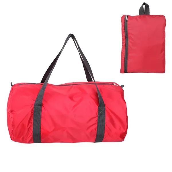 37L Nylon foldable zipper duffle bag 3
