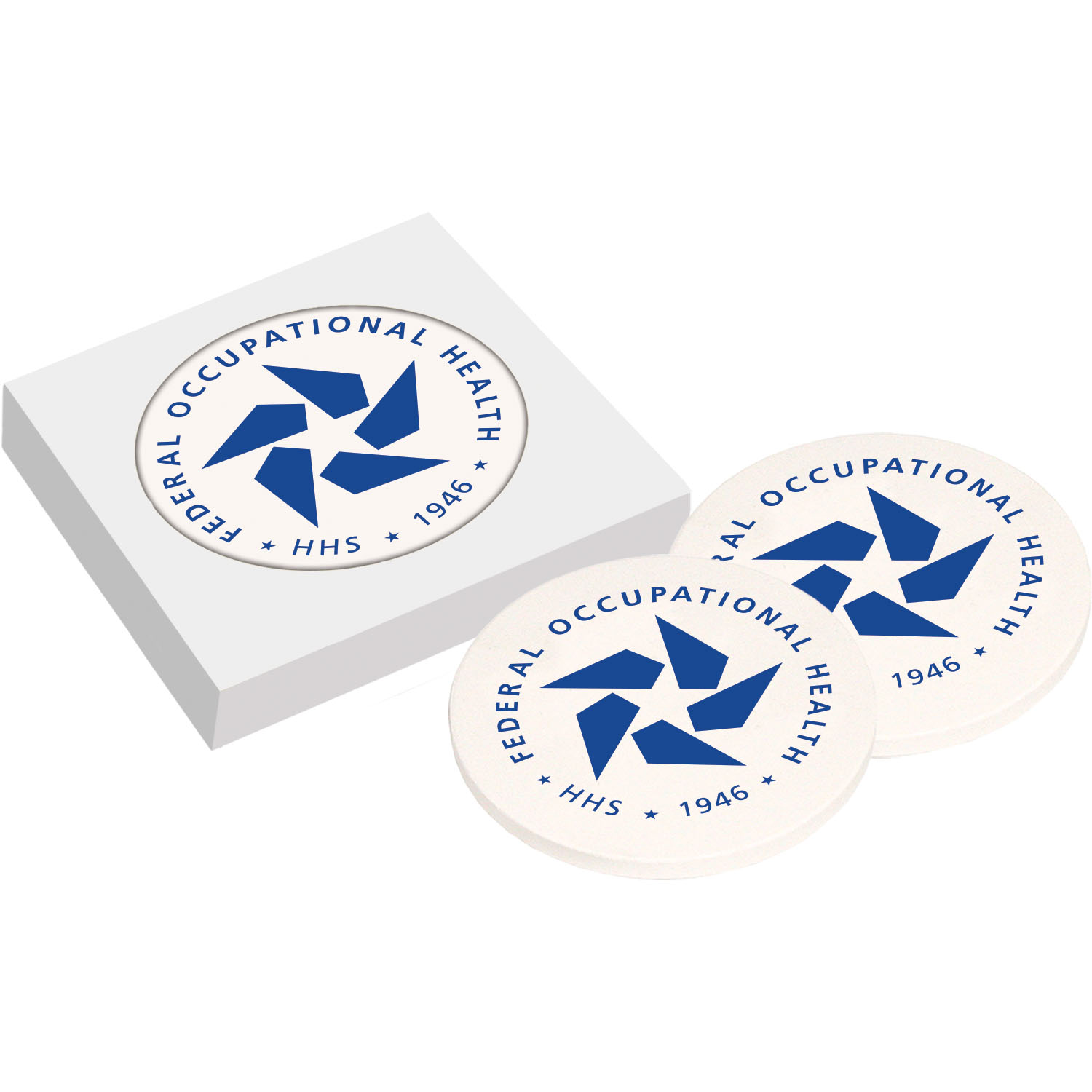 Ceramic Coaster - 2 Coaster Set 2