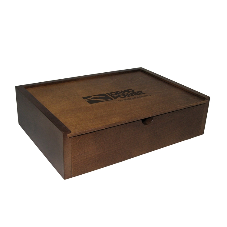 Sliding Lid Box, 12 x 8.50 x 3.20" 9