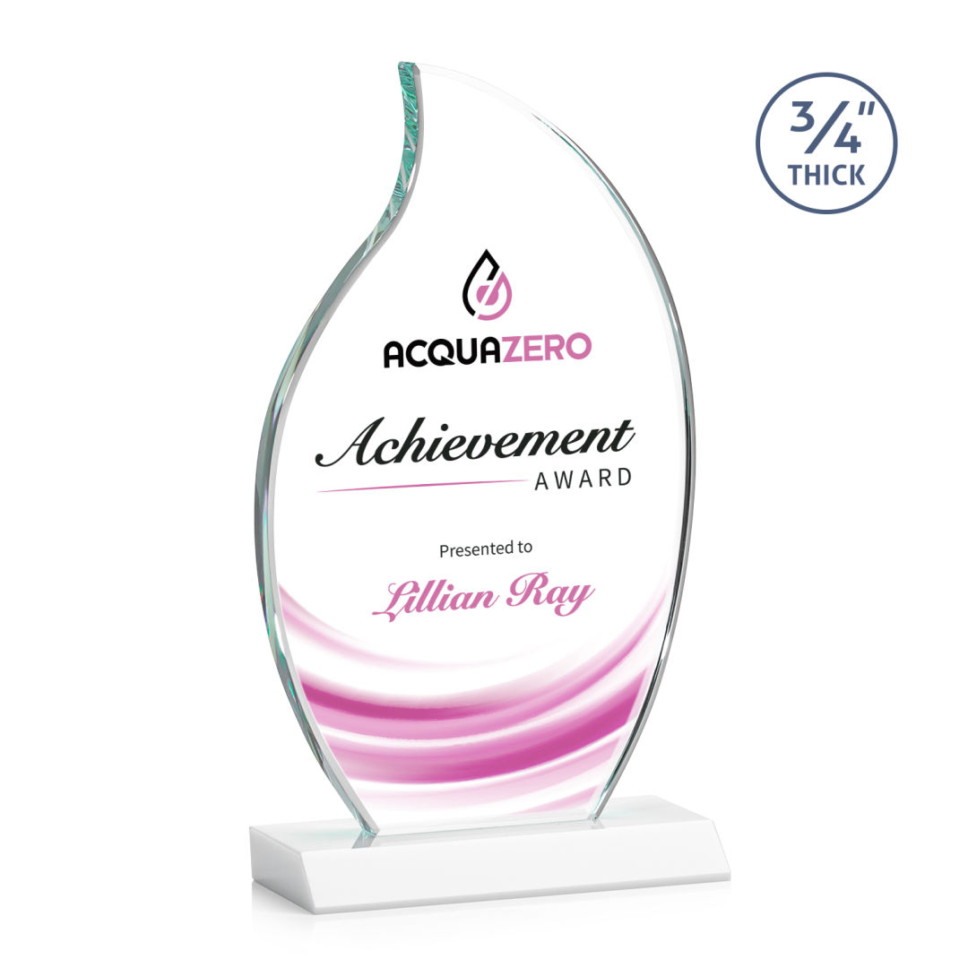 Croydon Flame VividPrint™ Award - White 9