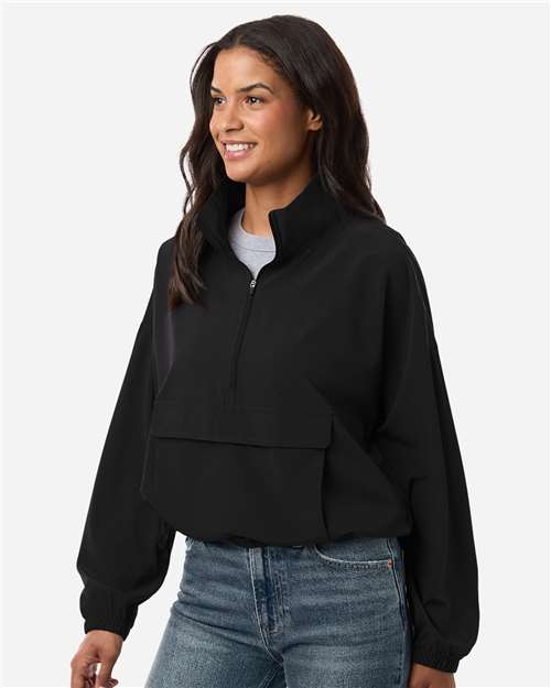 Women's Stretch Woven Quarter-Zip Pullover - BW5204 44