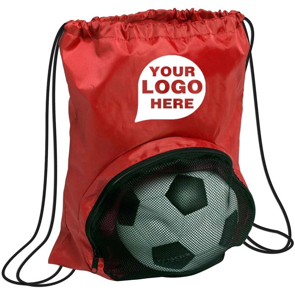Drawstring Bag with Mesh Net - Sackpack 5